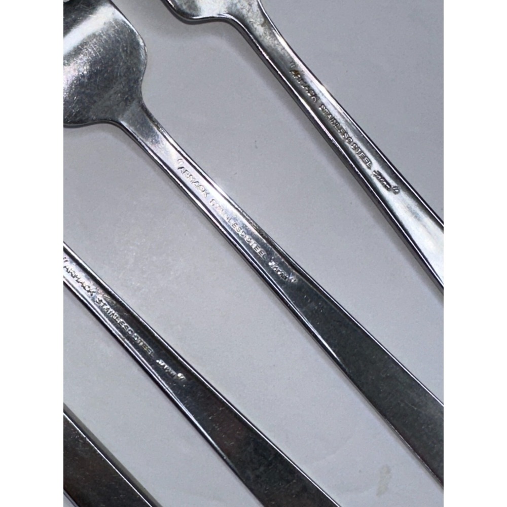 Armack Japan‎  Stainless Flatware Replacement  6 pc set forks knives - Picture 6 of 6